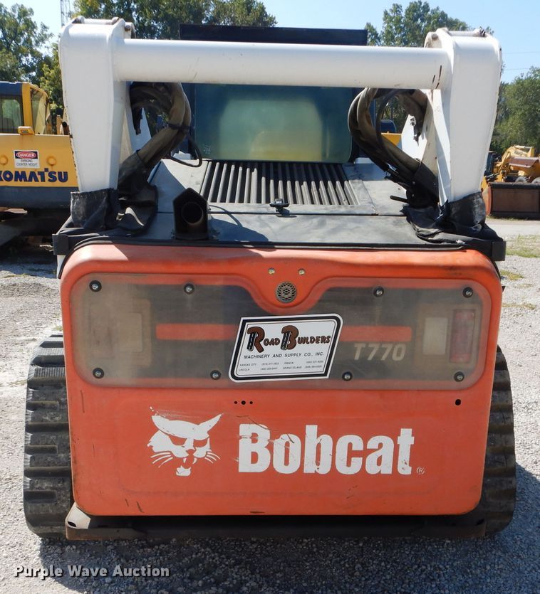 image for item DD6314 2012 Bobcat T770 skid steer