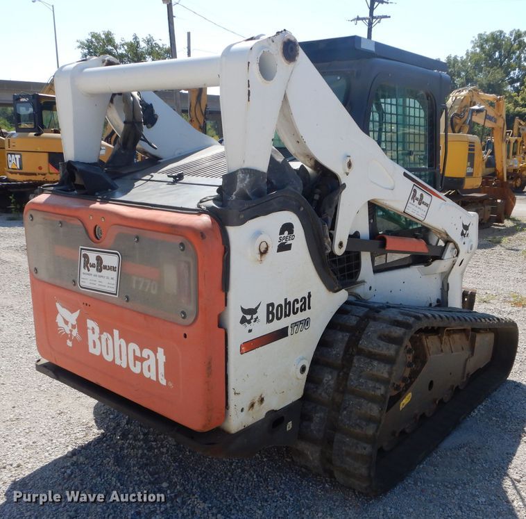 image for item DD6314 2012 Bobcat T770 skid steer