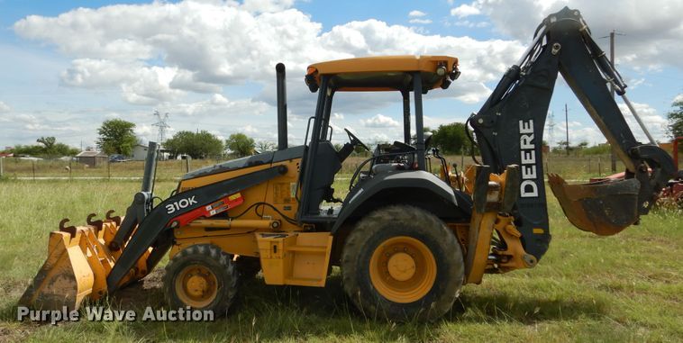 image for item DF2582 2013 John Deere 310K backhoe