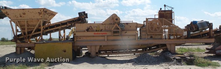 image for item DG0186 Cedarapids 3109528 crushing plant