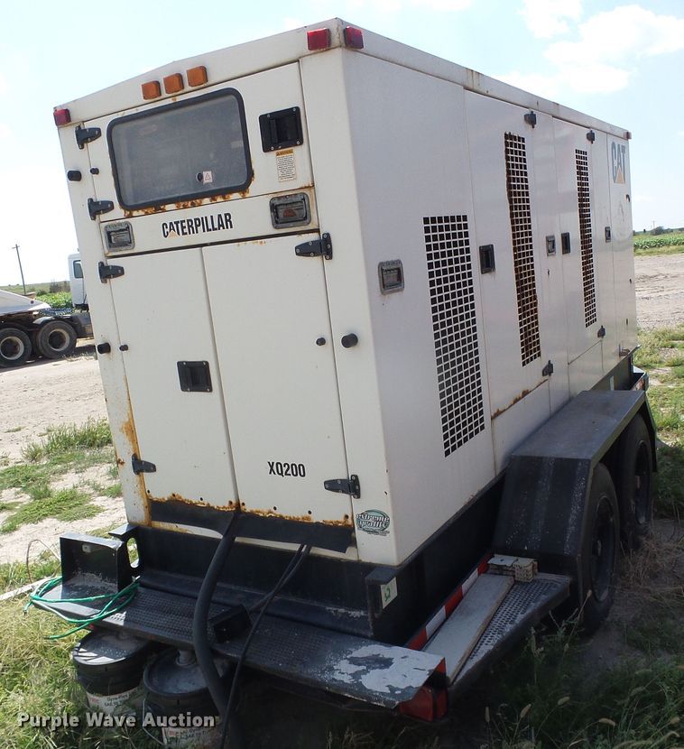 image for item DG0187 Caterpillar XQ200-1306 generator