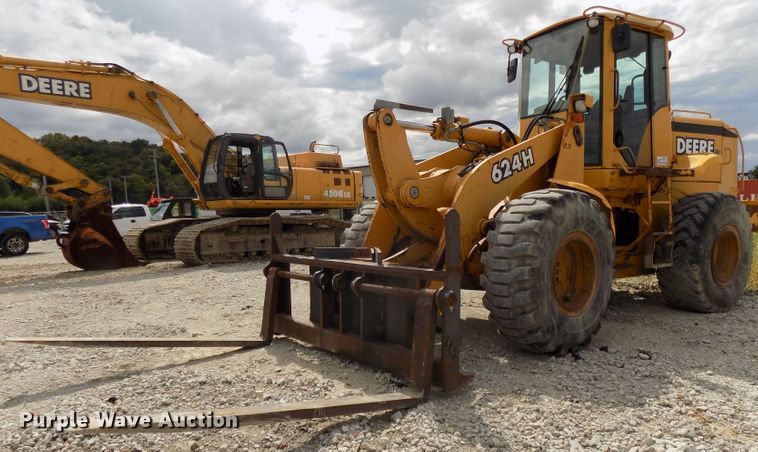 image for item DG2434 John Deere 624H wheel loader