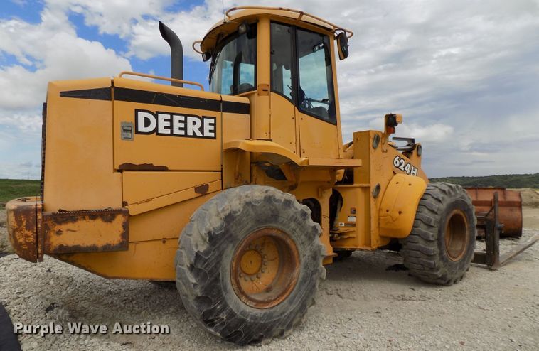 image for item DG2434 John Deere 624H wheel loader