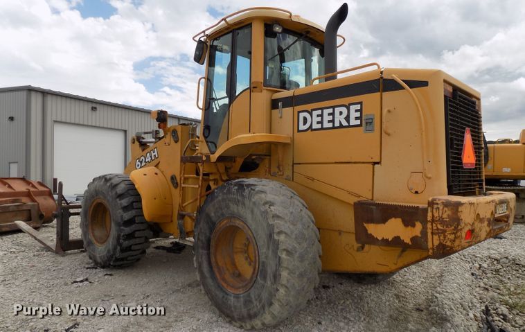 image for item DG2434 John Deere 624H wheel loader