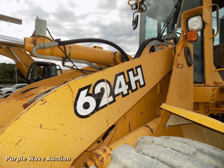 image for item DG2434 John Deere 624H wheel loader