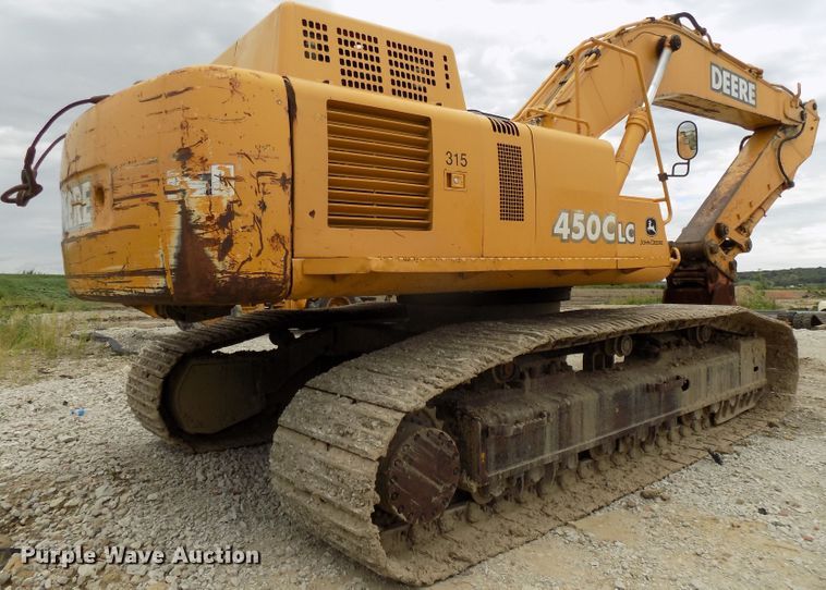 image for item DG2435 2003 John Deere 450C LC excavator