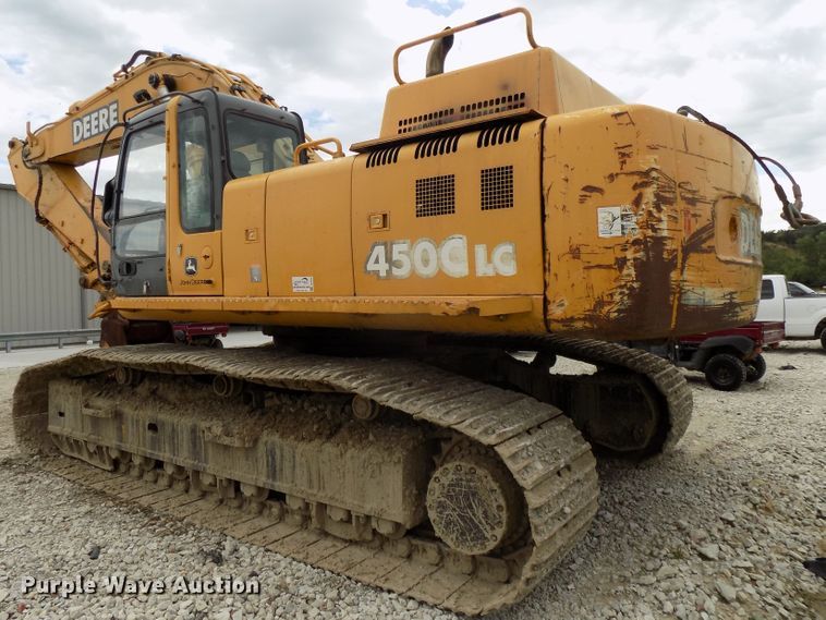 image for item DG2435 2003 John Deere 450C LC excavator