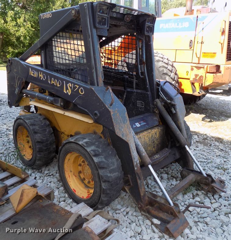 image for item DG2441 New Holland LS170 skid steer