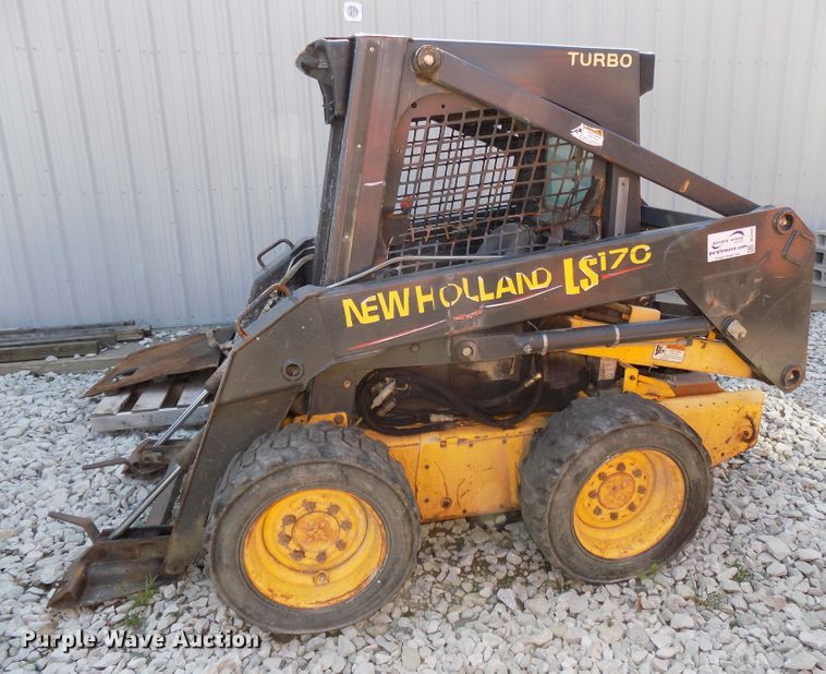 image for item DG2441 New Holland LS170 skid steer