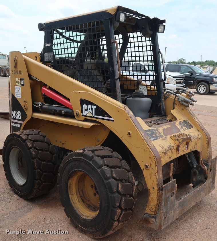 image for item DG4113 2007 Caterpillar 248B skid steer