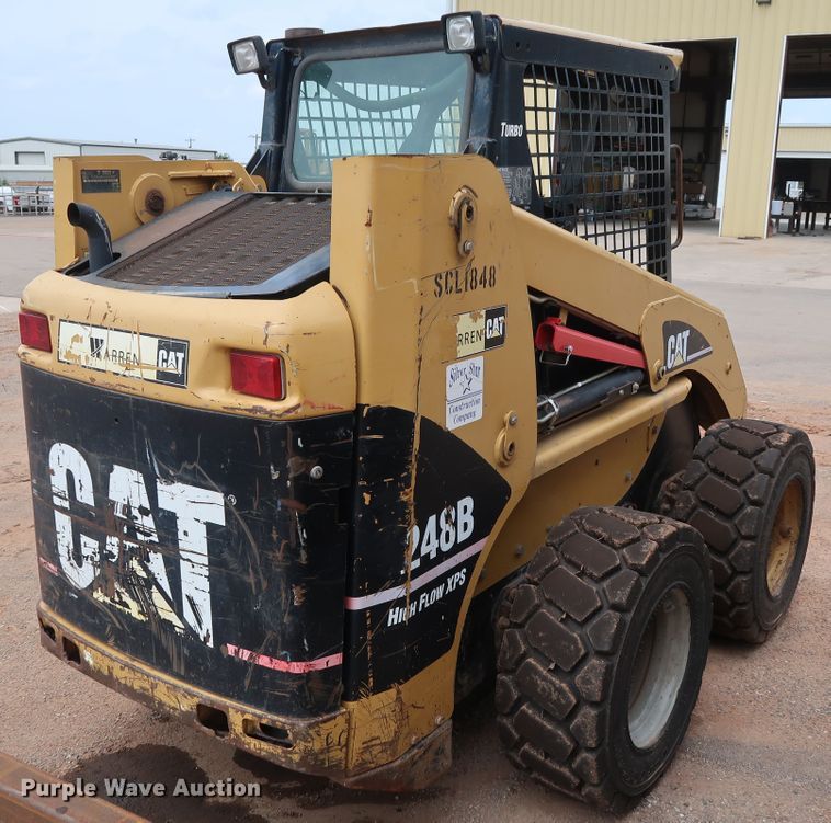 image for item DG4113 2007 Caterpillar 248B skid steer