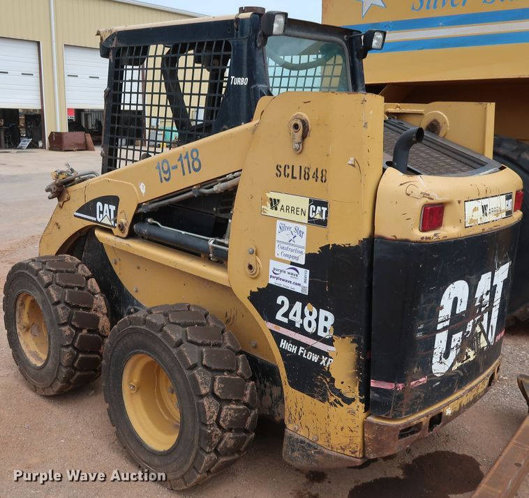image for item DG4113 2007 Caterpillar 248B skid steer