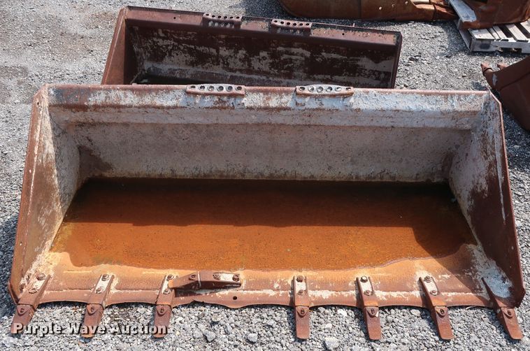 image for item DG4114 (2) skid steer buckets