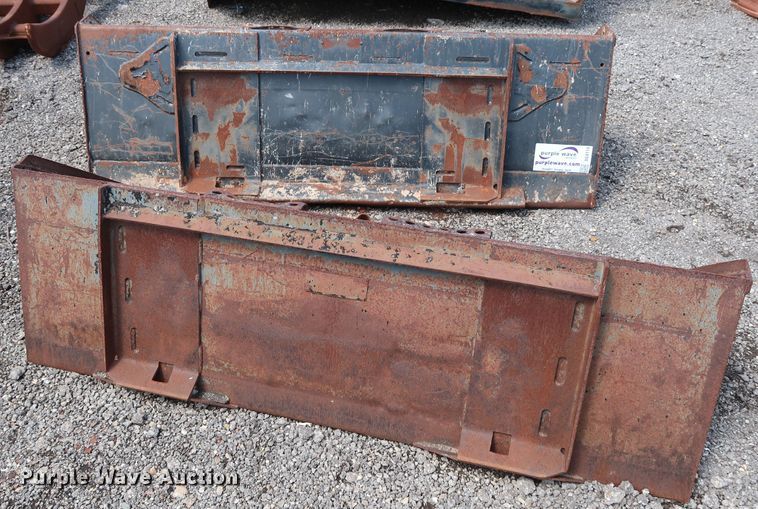 image for item DG4114 (2) skid steer buckets