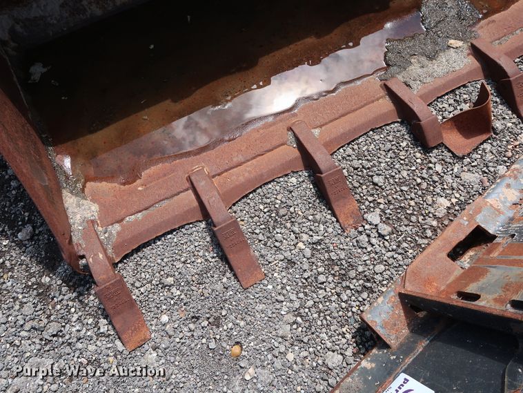 image for item DG4114 (2) skid steer buckets