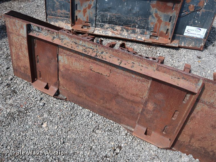 image for item DG4114 (2) skid steer buckets