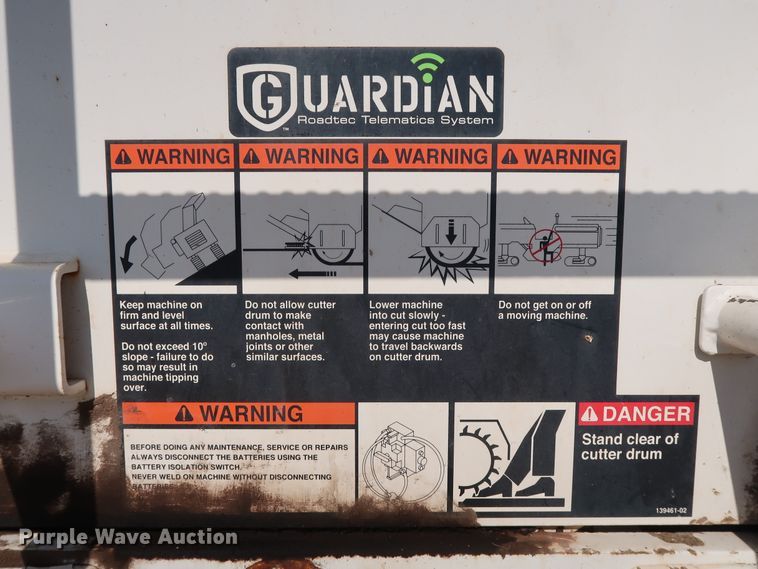 image for item DG4175 2014 Roadtec RX700E-3 milling machine