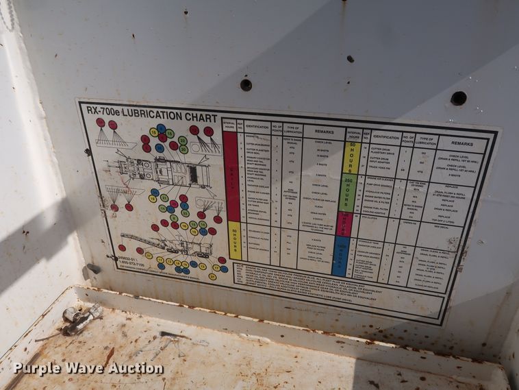 image for item DG4175 2014 Roadtec RX700E-3 milling machine