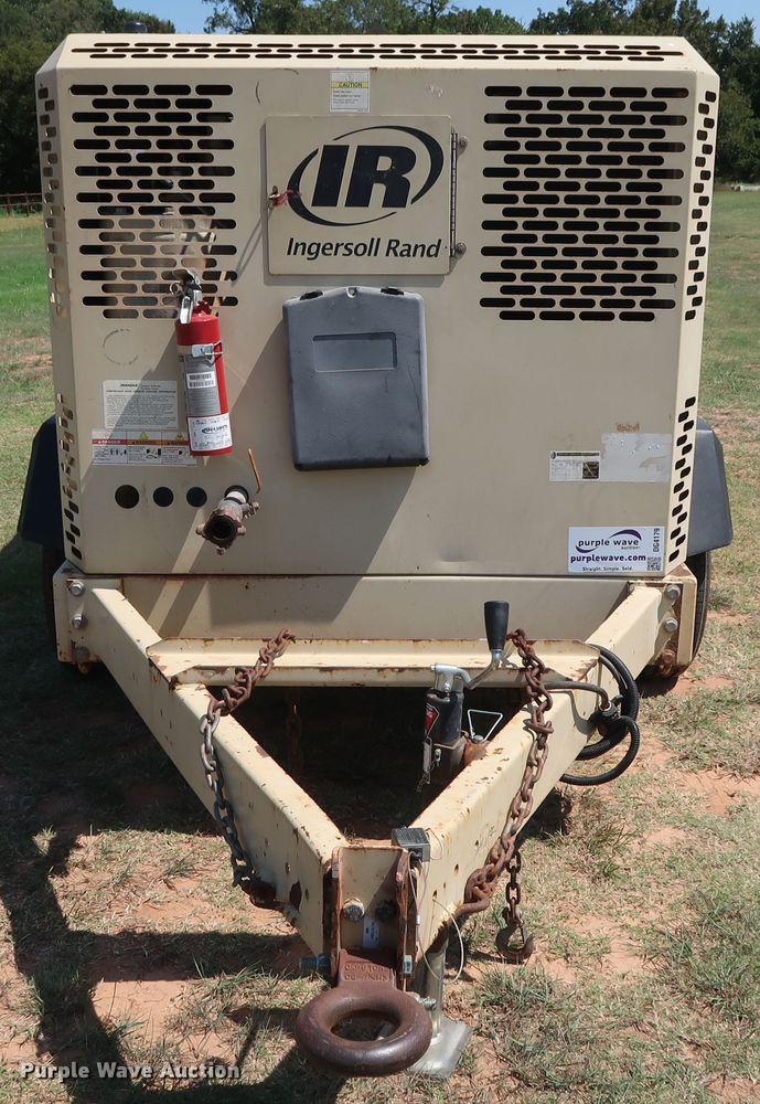 image for item DG4179 2011 Ingersoll Rand XP375WJD air compressor