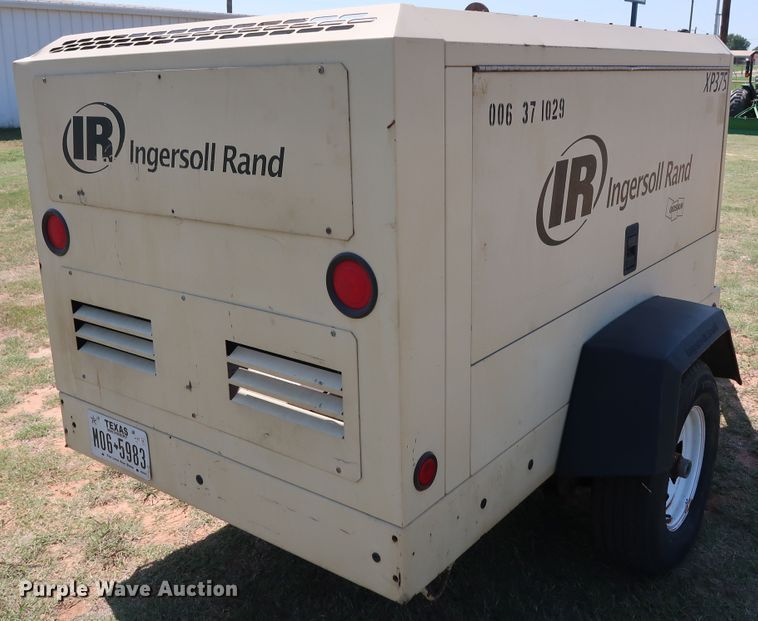 image for item DG4179 2011 Ingersoll Rand XP375WJD air compressor