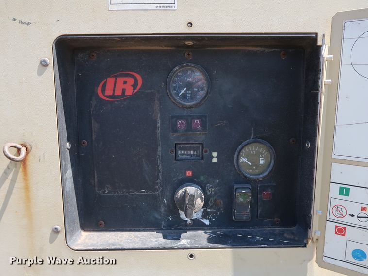 image for item DG4179 2011 Ingersoll Rand XP375WJD air compressor