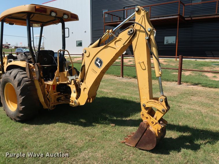 image for item DG4181 2008 John Deere 110 backhoe