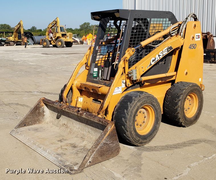 image for item DG7524 2006 Case 450 skid steer