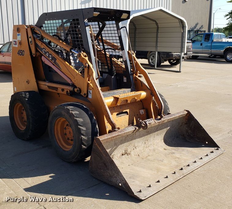 image for item DG7524 2006 Case 450 skid steer