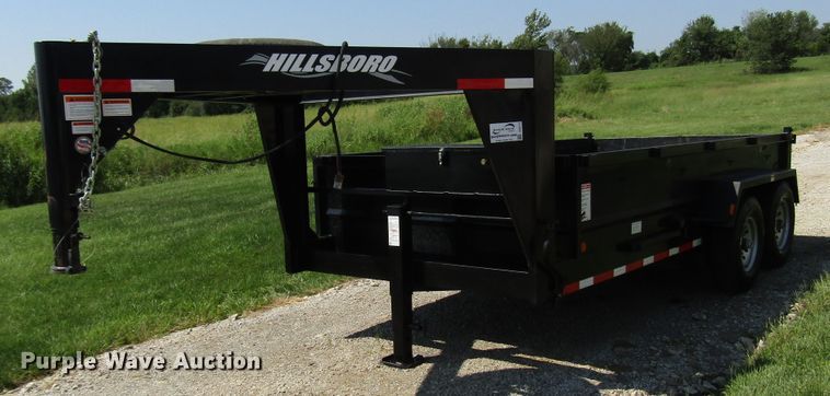 image for item DG8115 2008 Hillsboro dump trailer