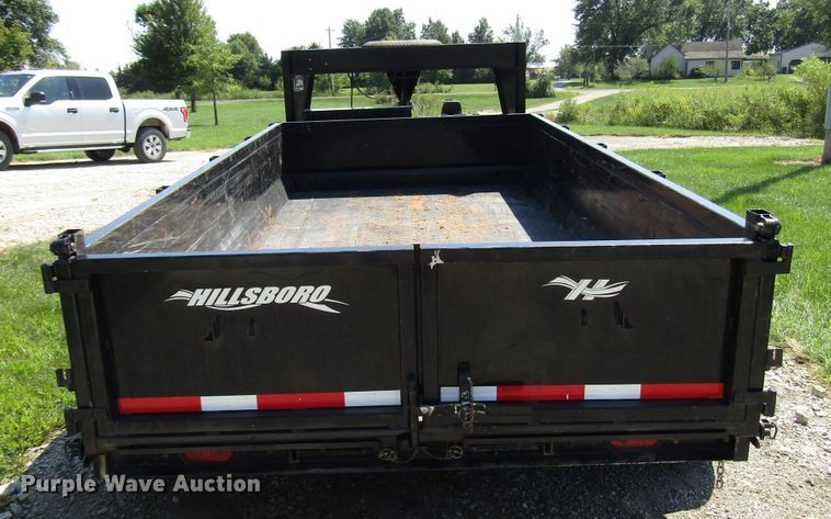 image for item DG8115 2008 Hillsboro dump trailer