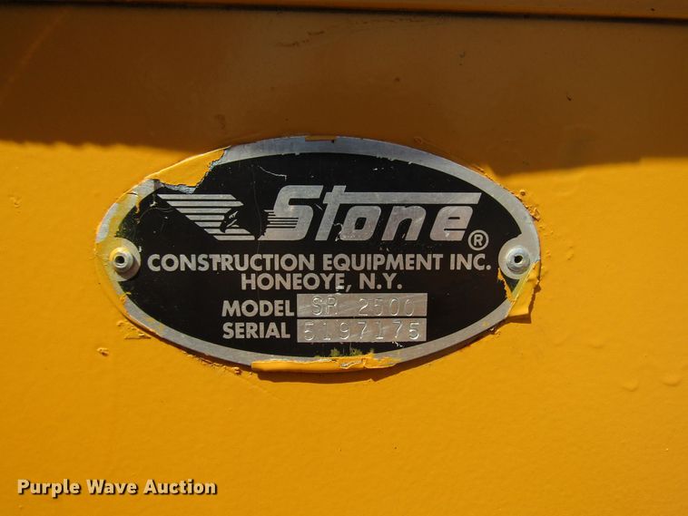 image for item DG8116 Stone Wolfpac 2500 double drum roller