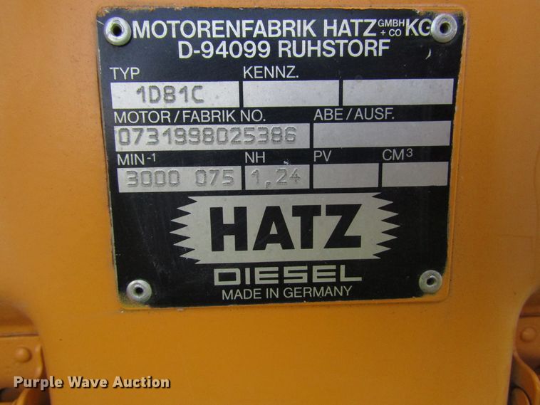 image for item DG8156 2000 Sewer Equipment Company of America JAJ600 sewer easement machine