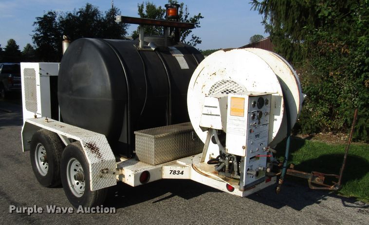 image for item DG8157 2006 Pipe Hunter 7834 sewer jetter trailer
