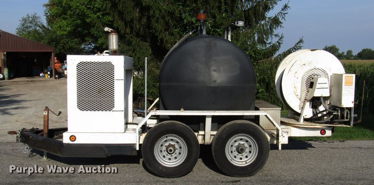 image for item DG8157 2006 Pipe Hunter 7834 sewer jetter trailer