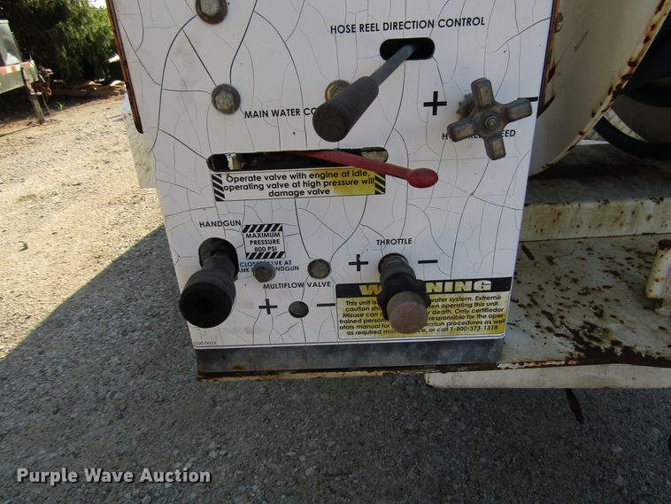 image for item DG8157 2006 Pipe Hunter 7834 sewer jetter trailer