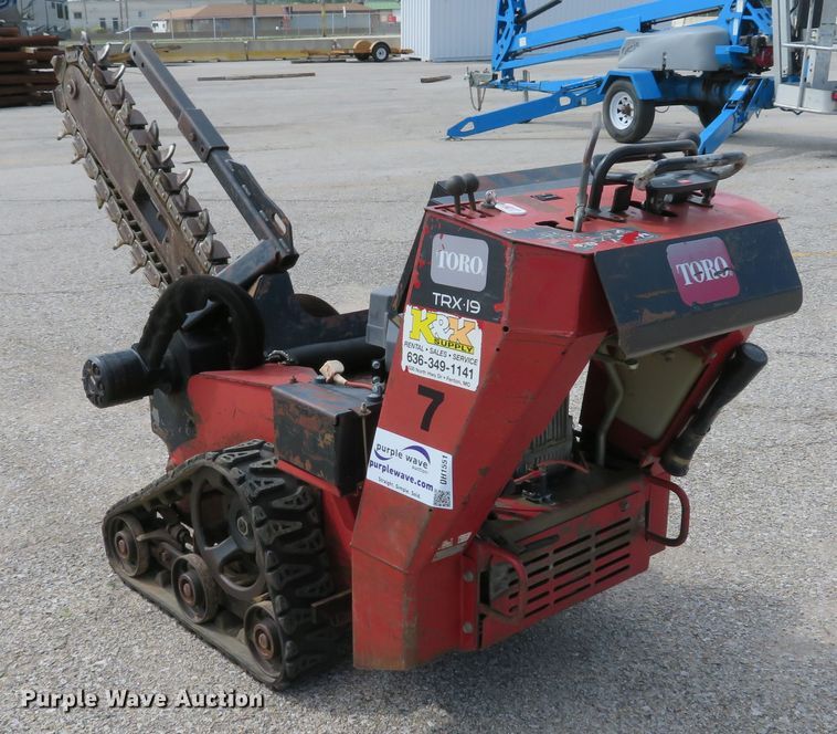 image for item DH1551 2008 Toro TRX-19 trencher