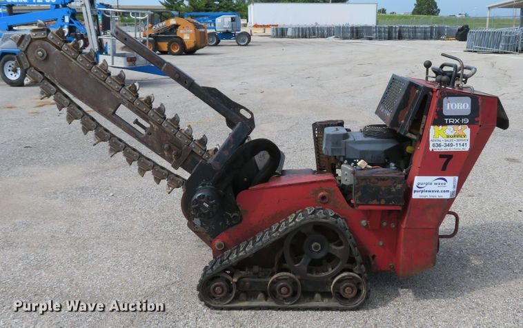 image for item DH1551 2008 Toro TRX-19 trencher