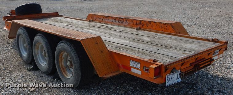 image for item DH6149 1994 True Line B183218P equipment trailer
