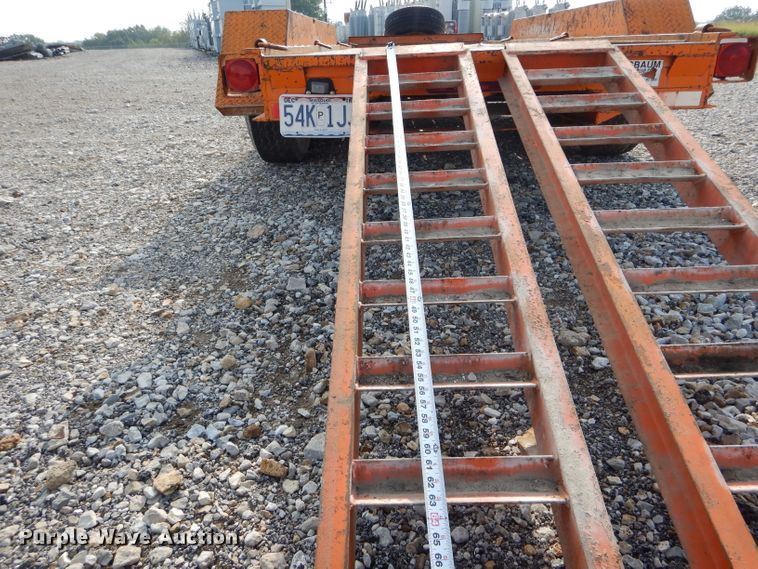 image for item DH6149 1994 True Line B183218P equipment trailer