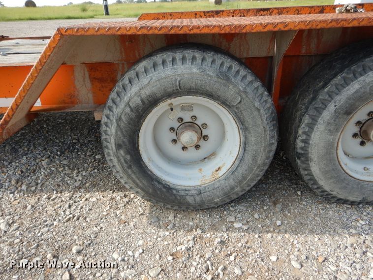 image for item DH6149 1994 True Line B183218P equipment trailer