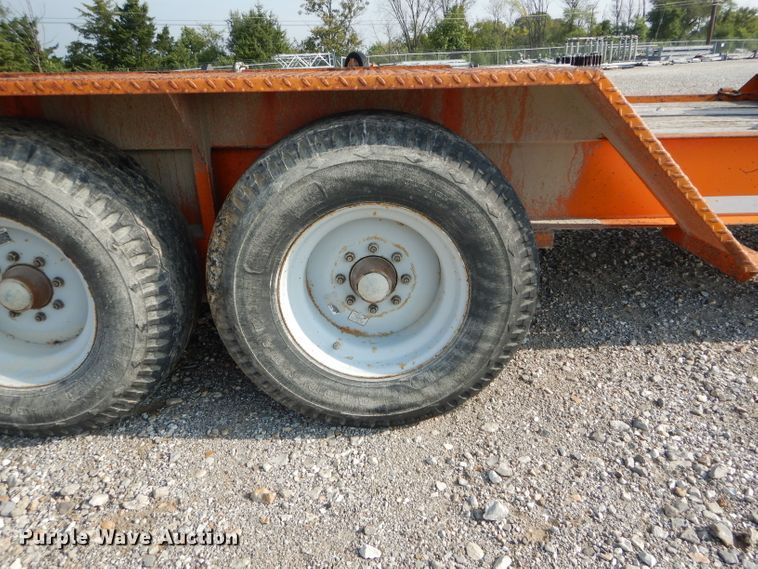 image for item DH6149 1994 True Line B183218P equipment trailer