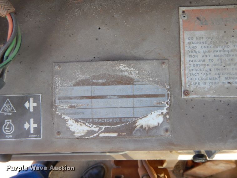 image for item DI1766 1985 Caterpillar 621B conventional scraper