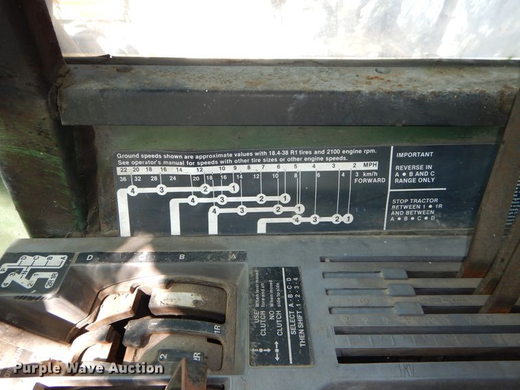 image for item DI1767 1985 John Deere 8650 4WD tractor