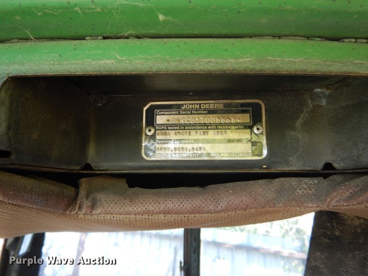 image for item DI1767 1985 John Deere 8650 4WD tractor