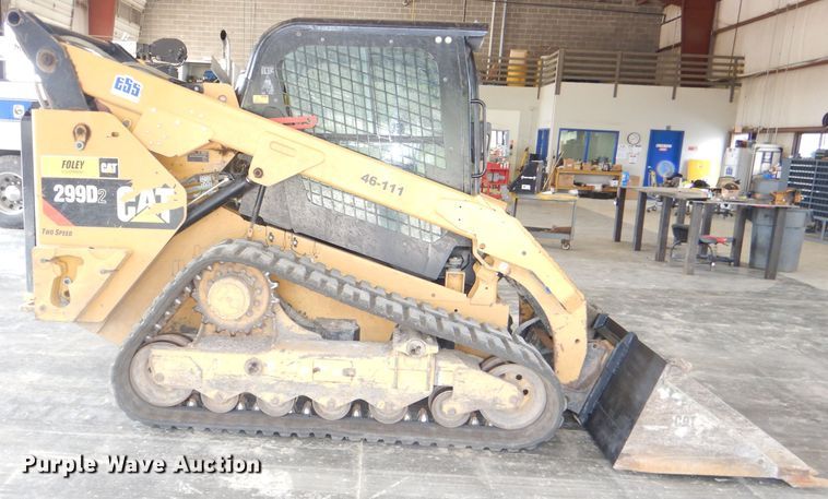 image for item DI2502 2016 Caterpillar 299D2 skid steer