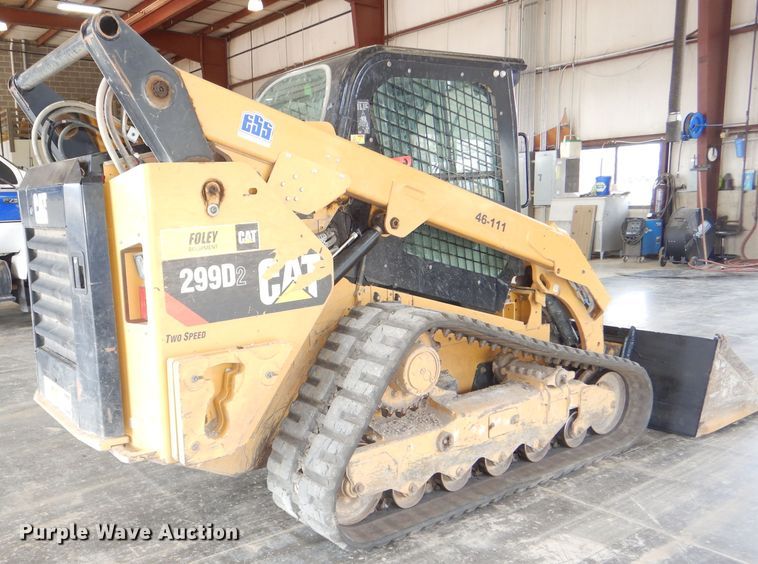 image for item DI2502 2016 Caterpillar 299D2 skid steer