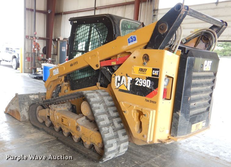 image for item DI2502 2016 Caterpillar 299D2 skid steer