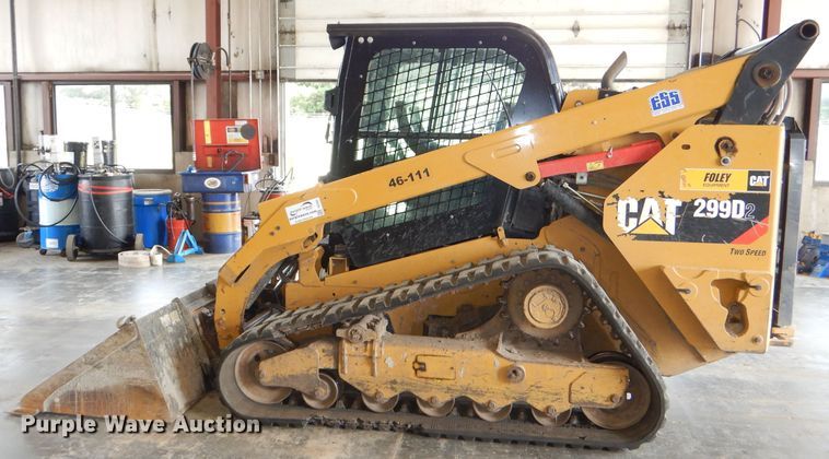 image for item DI2502 2016 Caterpillar 299D2 skid steer