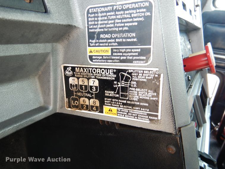 image for item EK9057 1998 Mack CH613 semi truck