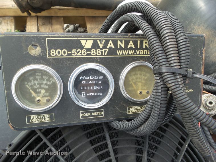 image for item EM9829 2009 Vanair UDSM air compressor